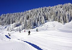 Skiing at Bödele, Foto: Alois Metzler